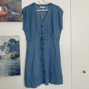Loft Button Down Dress